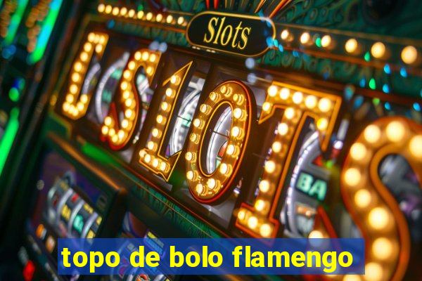 topo de bolo flamengo